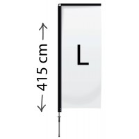 Large - +€ 40,00 (+€ 48,40 Incl. BTW)