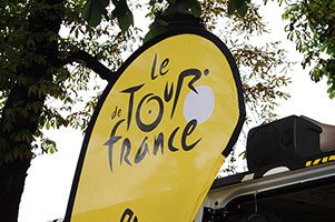 Tour de France beachflags