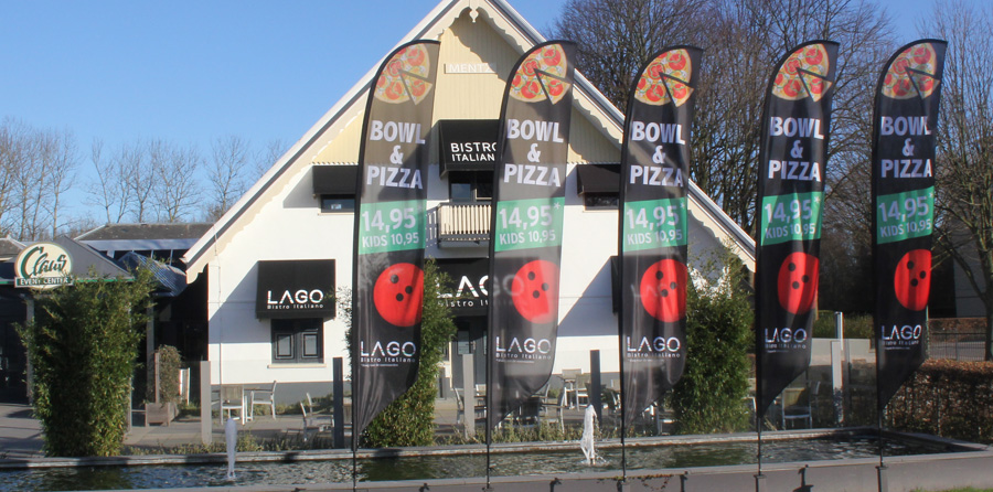 Claus Event Center Hoofddorp beachflags