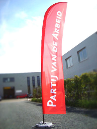 PVDA beachflags